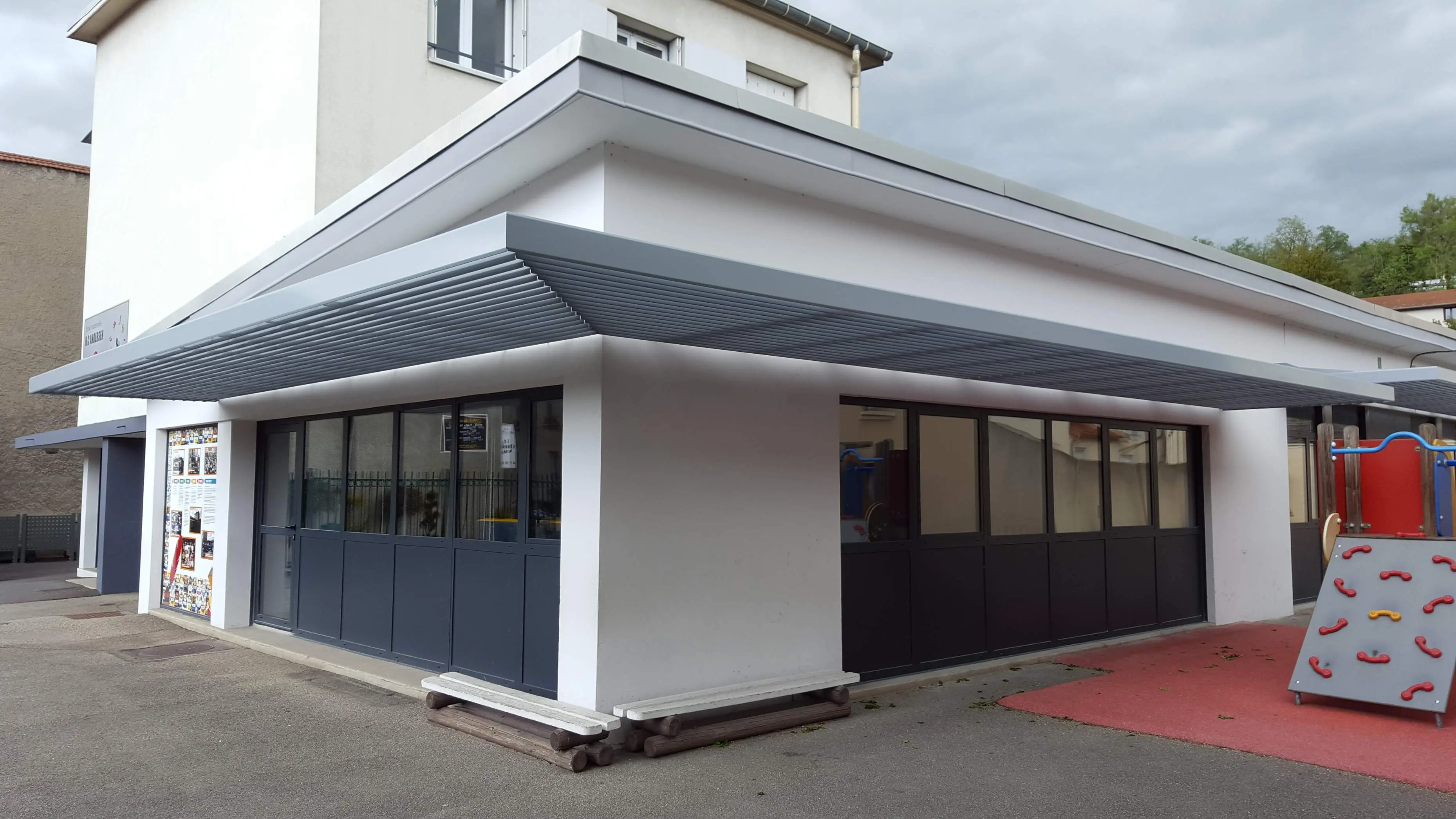 Brise-soleil moderne