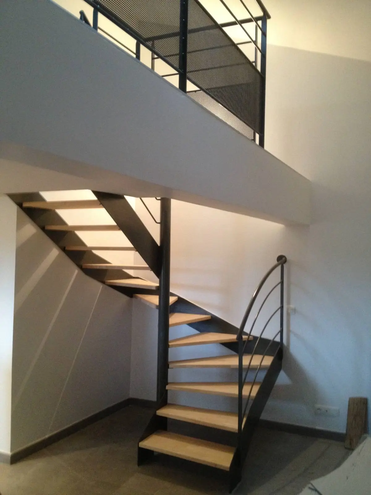 Escalier intérieur élégant