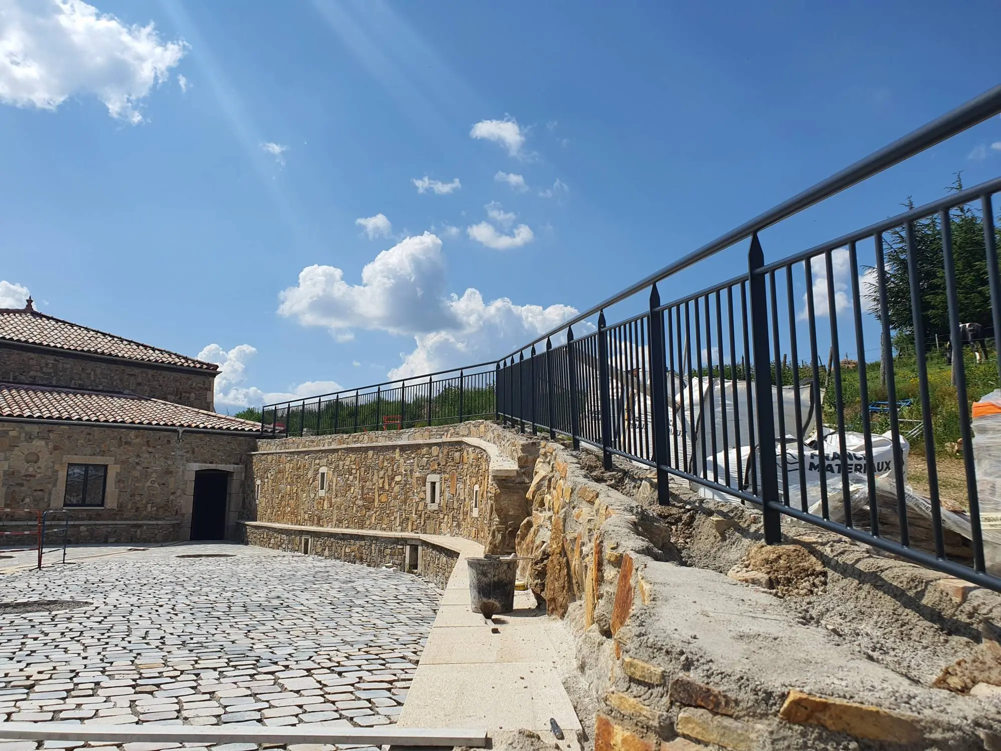 Garde-corps extérieur moderne