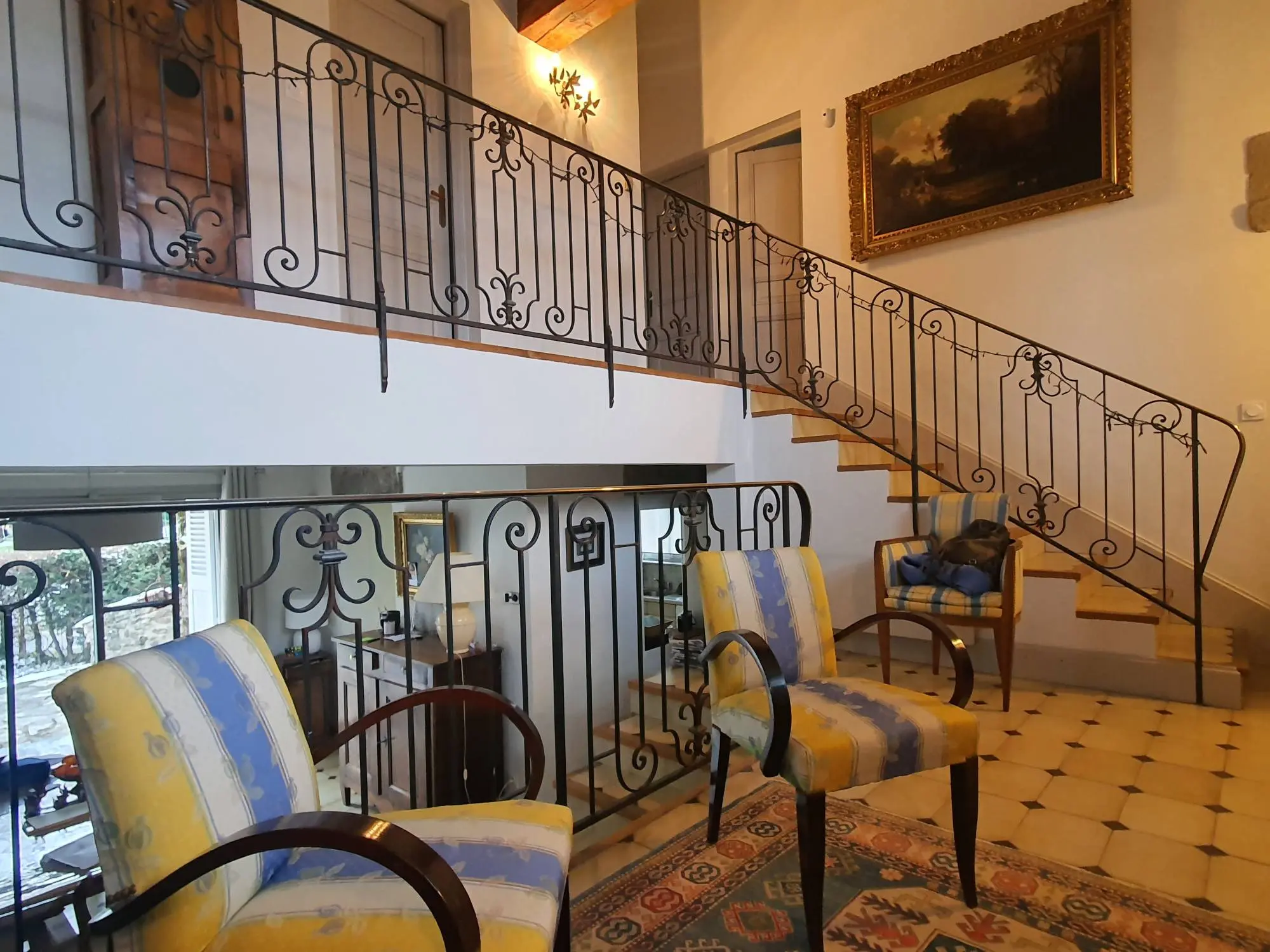 Garde-corps intérieur élégant