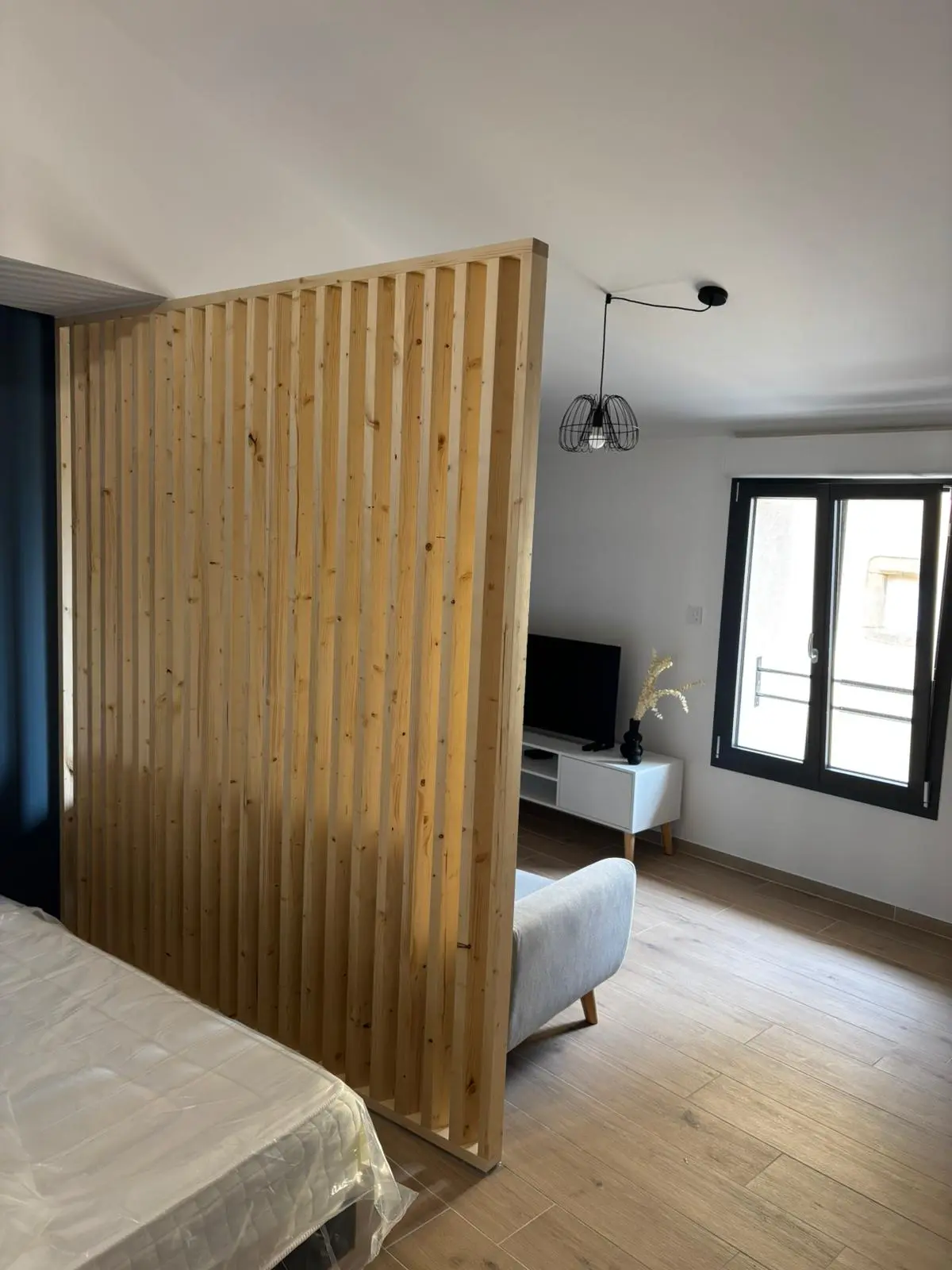 Claustra en bois massif